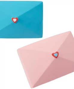 Frisco Love Letters Latex Squeaky Dog Toy, 2 count