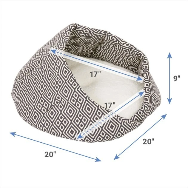 Frisco Boho Wrap Dog & Cat Bed 4 Frisco Boho Wrap Dog & Cat Bed - Image 2