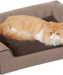 Frisco Herringbone Modern Couch Dog & Cat Bed -Frisco Sales 2024 299443 PT2. SY630 V1638290279