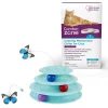 Frisco||Comfort Zone Frisco Cat Tracks Butterfly Toy + Comfort Zone On-The-Go Breakaway Calming Collar for Cats -Frisco Sales 2024 302410 MAIN. SY630 V1623085952