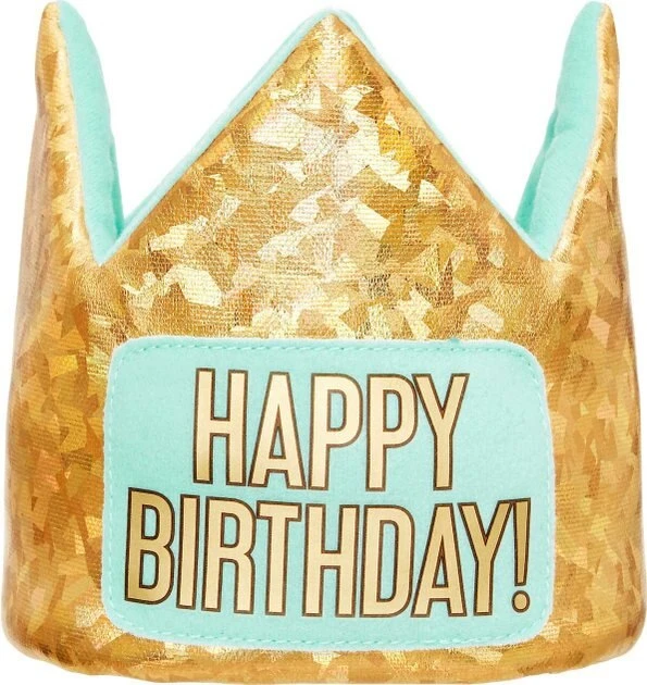 Frisco Happy Birthday Crown, X-Small/Small + Dog & Cat T-Shirt, Pink 4 Frisco Happy Birthday Crown, X-Small/Small + Dog & Cat T-Shirt, Pink - Image 2