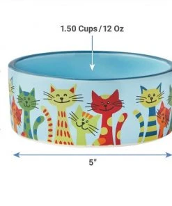 Frisco New York Non-skid Ceramic Dish, 0.50 Cup + Cat Bowl, 1.50 Cups 18 Frisco New York Non-skid Ceramic Dish, 0.50 Cup + Cat Bowl, 1.50 Cups -Frisco Sales 2024 302488 PT7. SY630 V1623052360