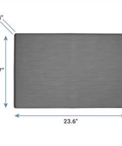 Frisco Silicone Food Mat, Gray, Large + Bones Non-skid Ceramic Dog Bowl -Frisco Sales 2024 302516 PT2. SY630 V1623059247