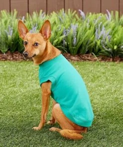 Frisco Basic Dog & Cat T-Shirt, Pink + Teal -Frisco Sales 2024 302638 PT7. SY630 V1623049944