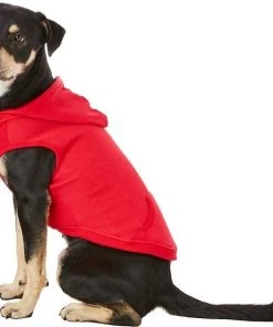 Frisco Basic T-Shirt, Red + Dog & Cat Hoodie, Red -Frisco Sales 2024 302662 PT5. SY630 V1633129055