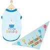 Frisco Birthday Prince Bandana, Medium/Large + Dog & Cat T-Shirt, Blue 1 Frisco Birthday Prince Bandana, Medium/Large + Dog & Cat T-Shirt, Blue -Frisco Sales 2024 302690 MAIN. SY630 V1633081285