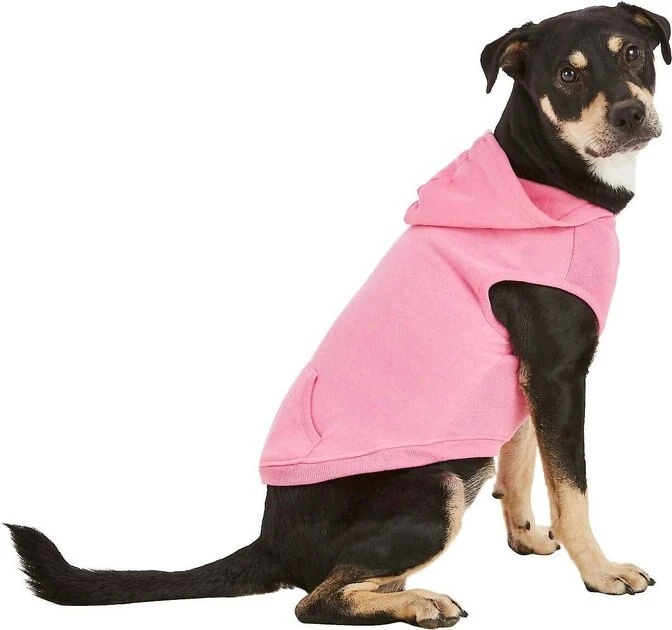 Frisco Dog & Cat Basic Hoodie + T-Shirt, Pink 6 Frisco Dog & Cat Basic Hoodie + T-Shirt, Pink - Image 4