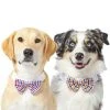 Frisco Plaid Dog & Cat Bow Tie, Red & Blue + Orange & Blue -Frisco Sales 2024 302786 MAIN. SY630 V1623040366