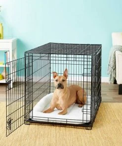 Frisco Fold & Carry Double Door Collapsible Wire Crate, 42 inch + Giant Dog Training & Potty Pads, 27.5 x 44-in, 30 count, Unscented -Frisco Sales 2024 303426 PT4. SY630 V1623069160