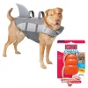 Frisco||KONG Frisco Shark Life Jacket + KONG Aqua Dog Toy, Large