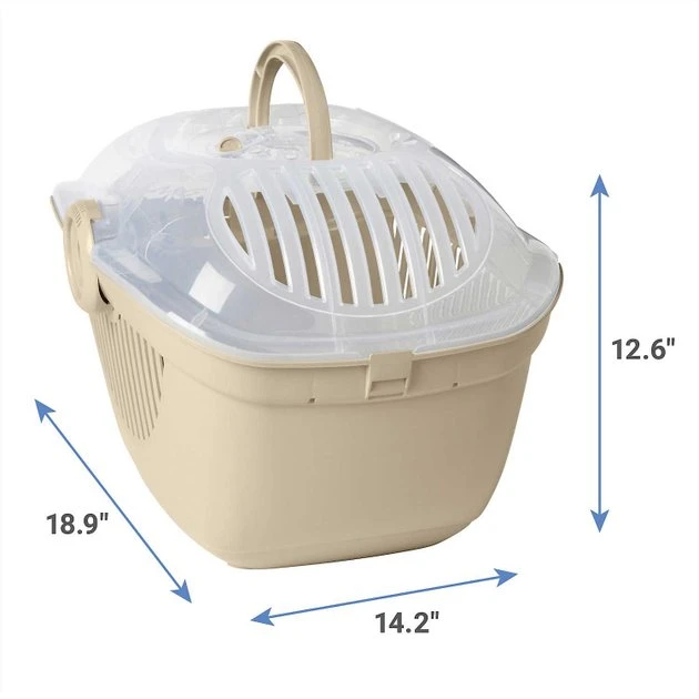 Frisco Top Loading Kennel + Cactus Cat Scratching Post, 22-in 5 Frisco Top Loading Kennel + Cactus Cat Scratching Post, 22-in - Image 3