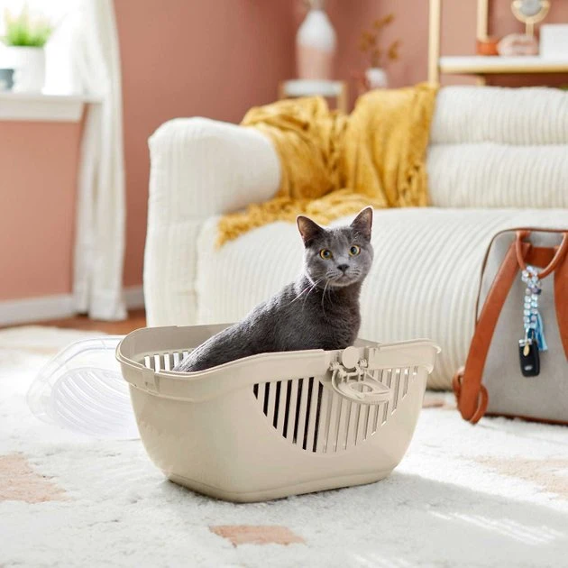 Frisco Top Loading Kennel + Cactus Cat Scratching Post, 22-in 7 Frisco Top Loading Kennel + Cactus Cat Scratching Post, 22-in - Image 5