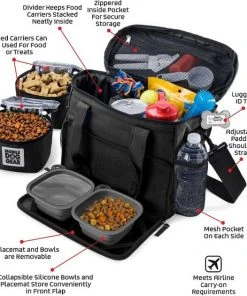 Mobile Dog Gear||Frisco Mobile Dog Gear Week Away Tote Travel Bag, Black, Medium/Large + Frisco Hypoallergenic Grooming Wipes with Aloe for Dogs & Cats, Unscented, 50 count 13 Mobile Dog Gear||Frisco Mobile Dog Gear Week Away Tote Travel Bag, Black, Medium/Large + Frisco Hypoallergenic Grooming Wipes with Aloe for Dogs & Cats, Unscented, 50 count -Frisco Sales 2024 303696 PT2. SY630 V1623068247