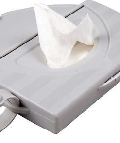 Ubbi||Frisco Ubbi On-The-Go Wipes Dispenser + Frisco Silicone Collapsible Travel Bowl with Carabiner, Gray, 1.5 Cups -Frisco Sales 2024 303766 PT2. SY630 V1623058047