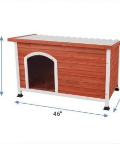 Frisco Craftsman Wooden Outdoor Dog House -Frisco Sales 2024 304029 PT1. SY630 V1641496010
