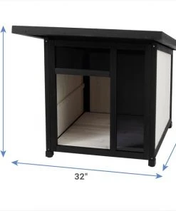 Frisco Modern Wooden Outdoor Dog House, White -Frisco Sales 2024 304037 PT1. SY630 V1641496179