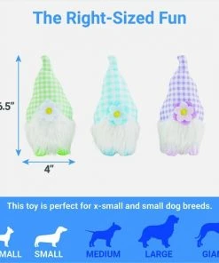 Frisco Easter Gnomes Plush Squeaky Dog Toy, 3 count 6 Frisco Easter Gnomes Plush Squeaky Dog Toy, 3 count -Frisco Sales 2024 304948 PT1. SY630 V1642441290