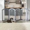 Frisco Arch Small Wood Dog Gate
