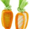Frisco Easter Carrot Plush Squeaky Dog Toy, 2 pack -Frisco Sales 2024 306954 MAIN. SY630 V1642441354