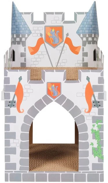 Frisco Castle Cardboard Cat House, 2-Story 5 Frisco Castle Cardboard Cat House, 2-Story - Image 3
