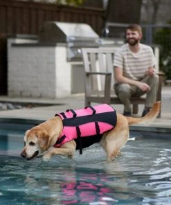 Frisco Ripstop Dog Life Jacket, Pink -Frisco Sales 2024 312379 PT8. SY630 V1649276826
