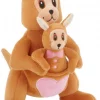 Frisco Kangaroo & Joey Plush Squeaky Dog Toy, 2 count -Frisco Sales 2024 312899 MAIN. SY630 V1637694202