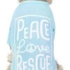 Frisco Peace Love Rescue Dog & Cat T-Shirt