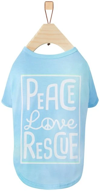Frisco Peace Love Rescue Dog & Cat T-Shirt 6 Frisco Peace Love Rescue Dog & Cat T-Shirt - Image 4