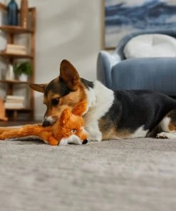 Frisco Fur Really Real Fox Plush Squeaky Dog Toy -Frisco Sales 2024 316923 PT2. SY630 V1641400931