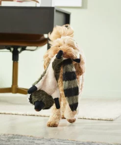 Frisco Fur Really Real Raccoon Plush Squeaky Dog Toy -Frisco Sales 2024 316925 PT2. SY630 V1641400901