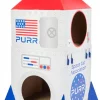 Frisco Spaceship Cardboard Cat House, 2-Story -Frisco Sales 2024 317721 MAIN. SY630 V1642086541