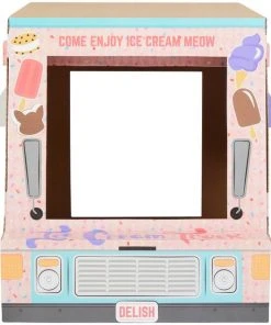 Frisco Ice Cream Truck Cardboard Cat House, 2-Story -Frisco Sales 2024 317729 PT2. SY630 V1642088379