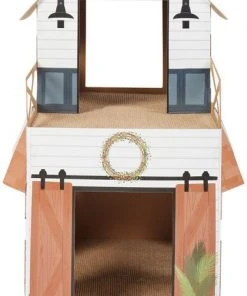 Frisco Farmhouse Cardboard Cat House, 2-Story -Frisco Sales 2024 317733 PT2. SY630 V1642088518