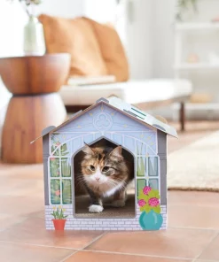 Frisco Greenhouse Cardboard Cat House -Frisco Sales 2024 317737 PT3. SY630 V1642099300