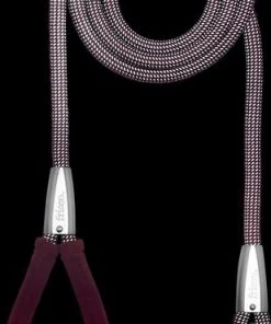 Frisco Outdoor Comfort Print Nylon Padded Collar, Large, Neck: 18 -26-in, Width: 1-in + Outdoor Ultra Reflective Rope Leash With Padded Handle, Boysenberry Purple, 6 - ft -Frisco Sales 2024 319070 PT7. SY630 V1631158325