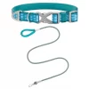 Frisco Outdoor Comfort Print Nylon Padded Collar, Medium - Neck: 14-20-in, Width: 3/4-in + Outdoor Ultra Reflective Rope Leash With Padded Handle, Bayou Teal, 6 - ft 1 Frisco Outdoor Comfort Print Nylon Padded Collar, Medium - Neck: 14-20-in, Width: 3/4-in + Outdoor Ultra Reflective Rope Leash With Padded Handle, Bayou Teal, 6 - ft -Frisco Sales 2024 319076 MAIN. SY630 V1631140294
