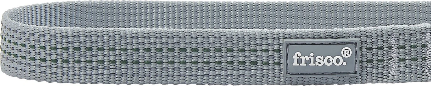 Frisco Outdoor Frisco Nylon Collar, Forest Green, Medium-Neck: 14-20-in, Width: 3/4-in + Rope Leash With Padded Handle, Stone Gray, 6-ft 5 Frisco Outdoor Frisco Nylon Collar, Forest Green, Medium-Neck: 14-20-in, Width: 3/4-in + Rope Leash With Padded Handle, Stone Gray, 6-ft - Image 3
