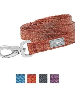 Frisco Outdoor Lightweight Ripstop Nylon Harness, Flamepoint Orange, Large, Neck: 18 to 28-in, Girth 24 to 34-in + Heathered Dog Leash, Flamepoint Orange, Large - Length: 6-ft, Width: 1-in -Frisco Sales 2024 319152 PT6. SY630 V1631149586