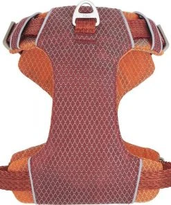 Frisco Outdoor Lightweight Ripstop Nylon Harness, Flamepoint Orange, Small, Neck: 13 to 19-in, Girth: 16 to 22-in + Heathered Dog Leash, Flamepoint Orange, Small - Length: 6-ft, Width: 5/8-in -Frisco Sales 2024 319160 PT2. SY630 V1631151086