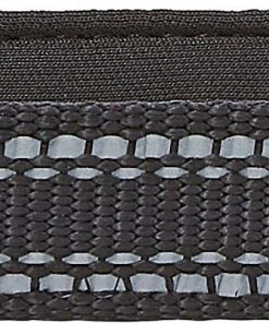 Frisco Outdoor Nylon Reflective Comfort Padded Collar, Midnight Black, MD - Neck: 14-20-in, Width: 3/4-in + Dog Leash, Midnight Black, MD - Length: 6-ft, Width: 3/4-in -Frisco Sales 2024 319230 PT2. SY630 V1631160987