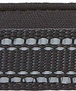 Frisco Outdoor Premium Ripstop Nylon Harness with Pocket, Midnight Black, XL - Girth: 32-44-in + Reflective Comfort Padded Dog Collar, Midnight Black, LG, Neck: 18 -26-in, Width: 1-in -Frisco Sales 2024 319304 PT6. SY630 V1631158591