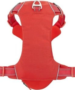 Frisco Outdoor Premium Ripstop Nylon Harness with Pocket, Sunset Orange, Medium, Neck: 15 to 23-in, Girth, 20 to 28-in + Waterproof Stinkproof PVC Rope Leash, Sunset Orange, 6 Ft. -Frisco Sales 2024 319324 PT2. SY630 V1630625196