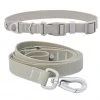 Frisco Outdoor Solid Textured Waterproof Stink Proof PVC Collar, Storm Gray, Extra Small - Neck: 8-12-in, Width: 5/8th-in + Dog Leash, Storm Gray, Small - Length: 6-ft, Width: 5/8-in -Frisco Sales 2024 319348 MAIN. SY630 V1631147511
