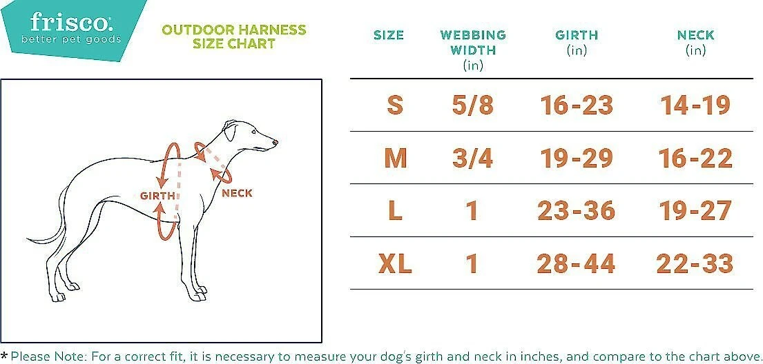 Frisco Outdoor Solid Textured Waterproof Stink Proof PVC Harness, Sunset Orage, Large, Neck: 19 to 27-in, Girth: 23 to 36-in + Dog Leash, Sunset Orange, LG - Length: 6-ft, Width: 1-in 7 Frisco Outdoor Solid Textured Waterproof Stink Proof PVC Harness, Sunset Orage, Large, Neck: 19 to 27-in, Girth: 23 to 36-in + Dog Leash, Sunset Orange, LG - Length: 6-ft, Width: 1-in - Image 5