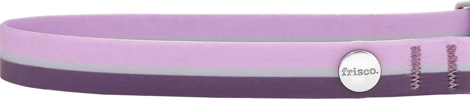 Frisco Outdoor Two Toned Waterproof Stink Proof PVC Collar, Boysenberry Purple, Small - Neck: 10½14-in, Width: 5/8-in + Dog Leash, Boysenberry Purple, Small - Length: 6-ft, Width: 5/8-in 5 Frisco Outdoor Two Toned Waterproof Stink Proof PVC Collar, Boysenberry Purple, Small - Neck: 10½14-in, Width: 5/8-in + Dog Leash, Boysenberry Purple, Small - Length: 6-ft, Width: 5/8-in - Image 3