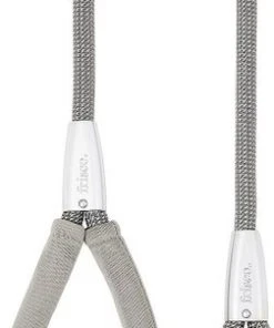 Frisco Outdoor Woven Jacquard Nylon Dog Collar, Forest Green, Large, Neck: 18 -26-in, Width: 1-in + Ultra Reflective Rope Leash With Padded Handle, Stone Gray, 6 - ft -Frisco Sales 2024 319470 PT6. SY630 V1631153487