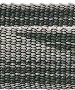 Frisco Outdoor Woven Jacquard Nylon Dog Collar, Forest Green, Medium - Neck: 14-20-in, Width: 3/4-in + Ultra Reflective Rope Leash With Padded Handle, Stone Gray, 6 - ft -Frisco Sales 2024 319472 PT2. SY630 V1631149578