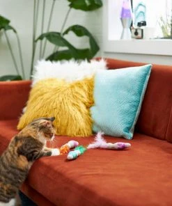 Frisco Retro Game Over Scratcher Toy + Retro Lava Lamp Plush Cat Toy with Catnip, 3 count -Frisco Sales 2024 319494 PT6. SY630 V1630619180