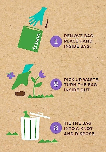 Frisco Traffic Leash with Padded Handles & Poop Bag Dispenser, Blue, Length: 4-ft, Width: 1-in + Refill Dog Poop Bags, Scented, 120 count 11 Frisco Traffic Leash with Padded Handles & Poop Bag Dispenser, Blue, Length: 4-ft, Width: 1-in + Refill Dog Poop Bags, Scented, 120 count - Image 9