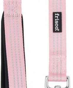 Frisco Traffic Leash with Padded Handles & Poop Bag Dispenser, Pink, Length: 6ft, Width: 1-in + Refill Dog Poop Bags, Scented, 120 count -Frisco Sales 2024 319520 PT2. SY630 V1630620390